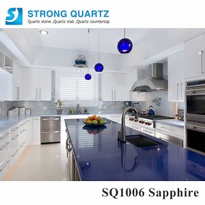 [Hot Item] Prefab Blue Artificial Stone Quartz Stone for Kitchen Countertop/Bathroom Vanity/Floor Tiles