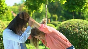 Two Young Women Fighting Pulling Hairs Stock Footage Video (100% Royalty-free) 1036594157 | Shutterstock