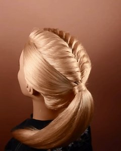 1.1K views · 36 reactions | Fishtail braid hairstyle idea! | MetDaan Hairstyles | Facebook