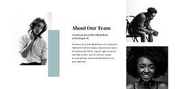 Meet the super team - CSS Template by Nicepage