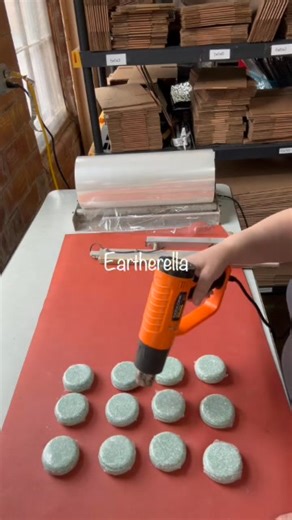 Shrink wrapping Olive Tree and our new Pink Sands shampoo bars, and Pink Sands conditioner bars. #shrinkwrapping #ASMR And I always get asked what machine I'm using - it's the 18" shrink wrap wand & sealer from National Shrinkwrap! I've been using this one for years! Here's my affiliate link if you're interested in checking them out! https://nationalshrinkwrap.com?sca_ref=8445922.yQg0G9qGPN | Eartherella Soap & Candle Co., LLC