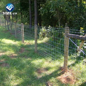[Hot Item] 2023 Chinese Factory Hot Sale Galvanized Steel Wire Woven Cattle Fence