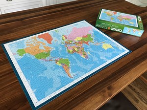 World Map Puzzle - 2020