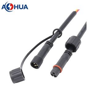 [Hot Item] M10 Waterproof Black Male and Female Power 4 Pin Connector LED Strip