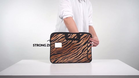 Funky Planet Laptop Case with Strap - 17 inch Computer Carrying Case - Waterproof Laptop Protective Case - 17 inch Laptop Bag - Modern Laptop Sleeve Case - Laptop Carrying Case With Prints