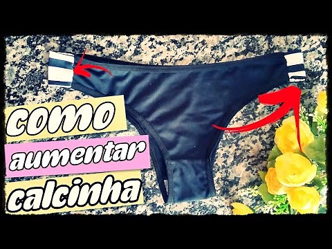 HOW TO MAKE SMALL/TIGHT PANTIES SIZE BIGGER
