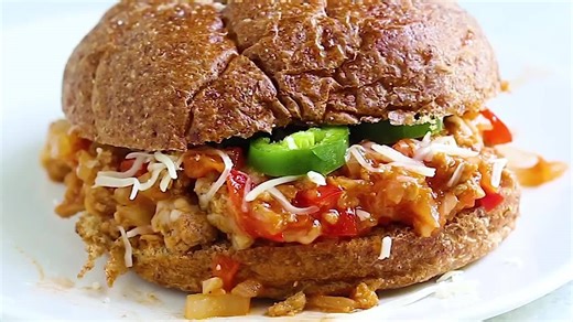 These healthy sloppy joes take just 30 minutes to make and are my GO-TO weeknight dinner. Say buh-bye to Manwich for good! Recipe: https://www.ambitiouskitchen.com/healthy-turkey-sloppy-joes-homemade-sauce/ | Ambitious Kitchen