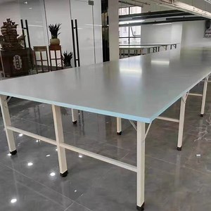 [Hot Item] Heavy Duty Fabric Cutting Table with a Double-Layer Design Offers More Usable Space