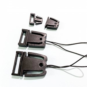[Hot Item] Stock Plastic Lanyard Accessories with Strings Phone Loop
