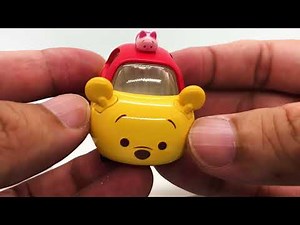 [UBT] Tomica Disney Motors Tsum Tsum Dmt-05 Winnie The Pooh Tsum Top unbox #tomica #unbox