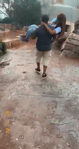 Christmas Family Fun! Nooo.. Please Don’t Get My Hair Wet! I Love my husband Timothy Flemming Jr he loves having fun ❤️❤️ | Jackie Flemming