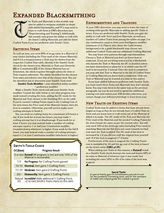 Dmg Dnd Item Material Chart