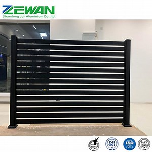 [Hot Item] Fencing Panel Decorative Fencing Aluminum Privacy Fences Composite Metal Fence