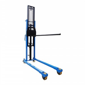 [Hot Item] Easy Operation Paper Roll Mover 1000kg Manual Lifter Reel Lifter for Labels Solution