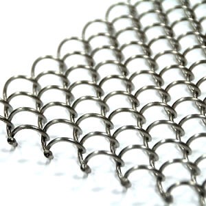 [Hot Item] Coiled Wire Fabric Metal Coiled Drapery/Metal Mesh Curtain for Home Decor