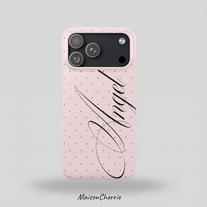 Angel Phone Case With Polka Dots for iPhone - Etsy Canada