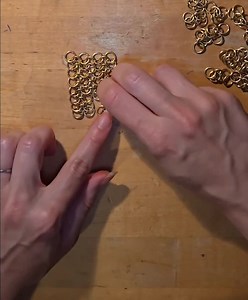 Chainmail Bracelet - Gold Finish - Handmade Bracelet - Etsy