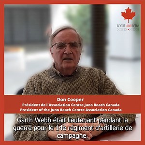 #CJB20 | Célébrons ensemble le 20è anniversaire du Centre Juno Beach. 🇨🇦 Don Cooper, Président de l'Association Centre Juno Beach Canada, nous raconte l'histoire de la création du Centre Juno Beach et nous dévoile son plus beau souvenir 🥰 -- #JBC20 | Together, let's celebrate the 20th anniversary of the Juno Beach Centre 🇨🇦 Don Cooper, President of the Juno Beach Centre Association in Canada, tells us the story of the creation of the Juno Beach Centre and reveals his fondest memory 🥰 Agend