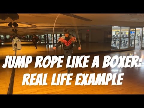 From Learning to Training: Jump Rope Like a Boxer