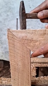 1.3M views · 4.9K reactions | Cara sederhana untuk memaku siku pada kayu | Construction Laborers | Facebook