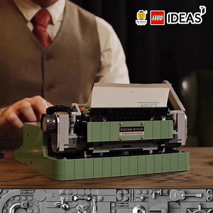 LEGO Ideas Typewriter (21327 )Building Set for Adults, Collectible Retro Display Model, Creative Hobbies Unique Gift Idea👏 ℹ️ សម្រាប់ព័ត៌បន្ថែមសូមទាក់ទងមកកាន់ពួកយើងតាមរយៈ ℹ️ For further information, please contact us: 📱 Telegram: t.me/thebrickkh 🔔 Join our channel: t.me/thebrickkhlego 📞 855887888587 📍 Find us here: https://maps.app.goo.gl/zwgLwMicGQDuiBXz9 #lego #legocambodia #thebrickkh #legocollection #legocollector #ideas #legofan #legopolybag #legoicons #lego21327 | The Brick KH