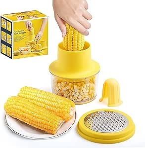 Yellow Corn Kerry Remover Stripper - Tool for Kernel Extraction