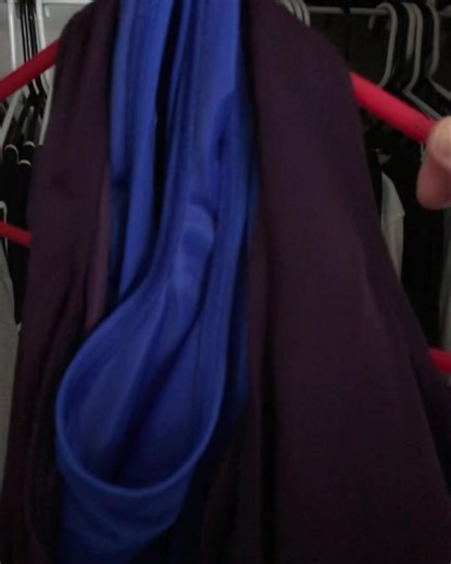 Color in the closet. Getting motivated for my Morning swim. | Dr. Lori