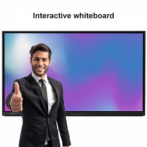 [Hot Item] 75-Inch 4K Smart Monitor Board LCD Wireless Interactive Flat Panel Touch Screen - Teaching & Meeting Interactive Tablet