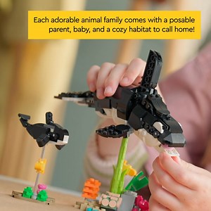   Build & rebuild with the LEGO Creator Wild Animals: Panda Family playset! These charming models are perfect for endless wildlife adventures & are bound to bring smiles to everyone's faces. | The Brick Shop LEGO Certified Store | Facebook