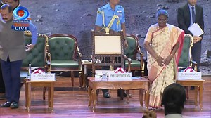 The Future of Space Robotics! Congratulations to the winners of the ISRO Robotics Challenge! #Chandrayaan3 #IndiaInSpace #NSpD2024 #SpaceWithDD President of India Narendra Modi PMO India ISRO - Indian Space Research Organisation Press Information Bureau - PIB, Government of India Ministry of Information & Broadcasting, Government of India | Doordarshan National (DD1)