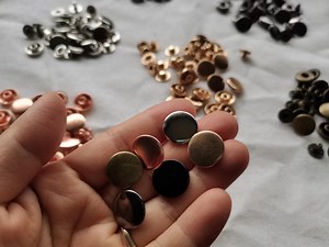 10 Sets of Heavy Duty Snap Buttons, Metal Snaps, Metal Clasps for Bags, Jackets, Snap Button Setting Tools G5 - Etsy