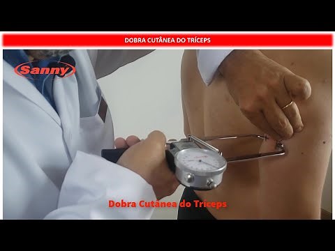 Triceps Skinfold Thickness - How to measure it using a caliper