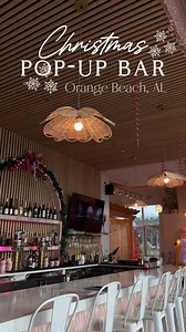 1.8K views · 20 reactions | Looking for the cutest Christmas pop-up Bar in Orange Beach? Gulf Babe’s Wine Boutique checks every box. Try the Santa’s Cookie cocktail and delicious winter menu while you’re at The Wharf! Book your beach trip so you can enjoy the fun! → https://bit.ly/3XBw1lf #OrangeBeachChristmas #GulfBabe #HolidayEvents #WinterMenu #SantasCookieCocktail | Itripvacations Alabama Beaches | Facebook