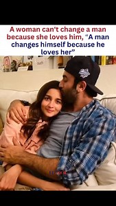 43K views · 1K reactions | A men only change for a women he truly loves ❤️ . . . [fitlook, fitlook magazine, Bollywood, Ranbir kapoor, Alia bhatt] . . . #fitlook #fitlookmagazine #trending #viral #bollywood | Fit Look | Facebook