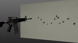 How to create 3D bullet holes in 5 simple steps