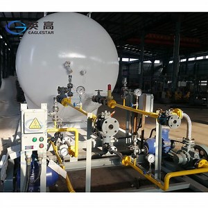 [Hot Item] 5 Tons Mobile LPG Filling Station 10, 000liters LPG Gas Station Filling Plant LPG Skid Tank with Dispenser