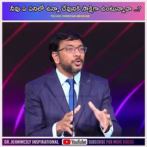 Listen to this wonderful message from Dr John Wesly ~ Christ Worship Centre | John Wesly Ministries