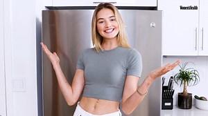 60K views · 75 reactions | Dutch model Sanne Vloet cooks 95% of her own meals—here are the groceries she keeps on hand for healthy and delicious at-home dishes. | Women's Health | Facebook