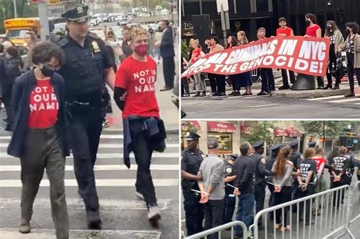 25 busted as notorious anti-Israel group Within Our Lifetime rallies over Benjamin Netanyahu’s NYC visit