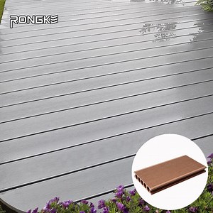 [Hot Item] Best-Selling Custom Classic Landscape Design Round Hole Composite Floor WPC Decking