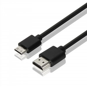 [Hot Item] Bare Copper Super Slim Thin 120Hz 10M Mini HDMI To Standard HDMI Cable