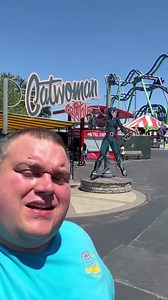 12K views · 204 reactions | Fat Testing Catwoman Whip at Six Flags Over Texas for Plus Size Riders | Fat Tested Travel - Plus Size Disney | Facebook