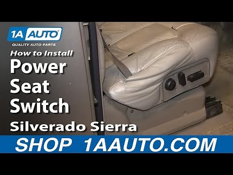 How to Replace Seat Switch 01-07 Chevy Silverado