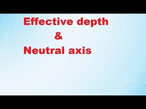 Effective depth ( Information about effective depth of a RCC design structure)