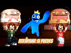 Roblox Rainbow friends: Lututu y sus amigos luchan contra Rainbow Friends para rescatar al maestro