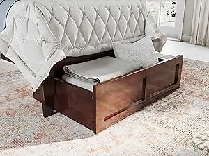AFI, Full Under-Bed Storage Drawer, Walnut