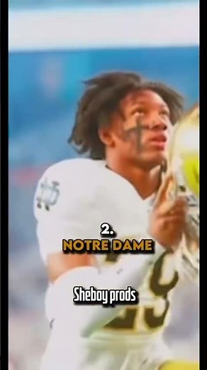 My Top 3 NCAA football 🏈