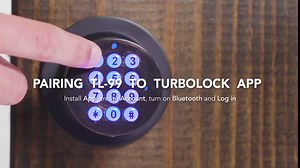 TurboLock TL99 Bluetooth Smart Lock for Keyless Entry with App | Share & Delete Unlimited eKeys on Demand | Beautiful Finish, Simple Installation, Weather-Ready Craftsmanship. (Polished Brass)