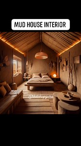 Mud house bedroom interior imagination #3d #architecture #learning #building #sketchup3d #architects #sketchup #tutorial #AI | Vray sketchup guru