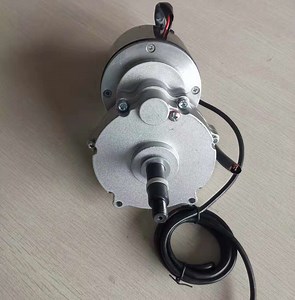 [Hot Item] 24V 260W Motor de engranaje de carro de golf de corriente continua con encoder 500 PPR